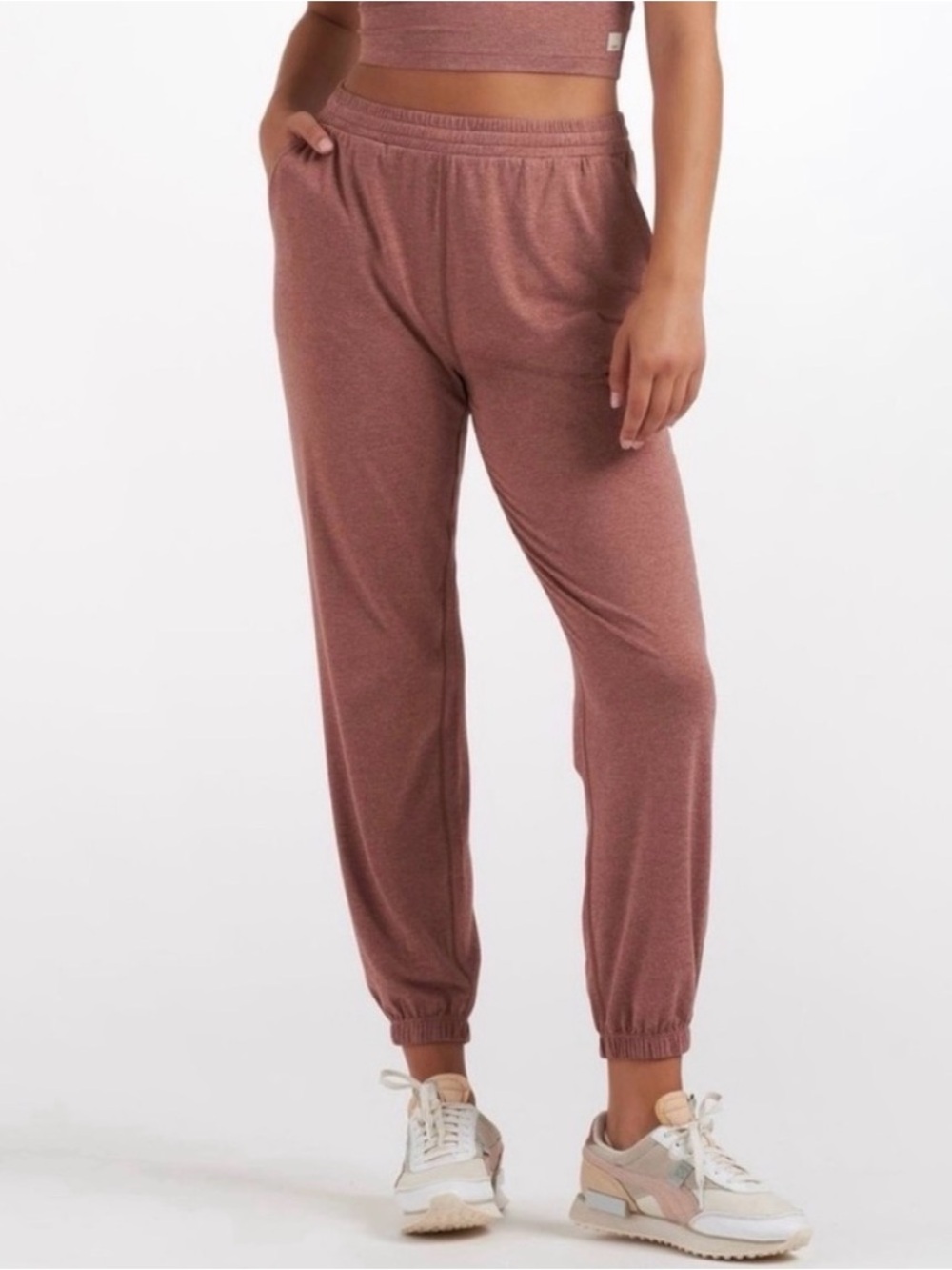 Vuori boyfriend sweats   Jogger Pants - Dusty Rose